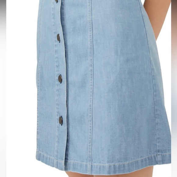 FREE PEOPLE ‼️‼️‼️Sami Denim Halter Minidress - Picture 8 of 13